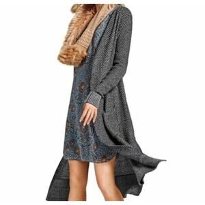 Cabi Lara  #3166 Duster Open Front Cardigan Size S Small